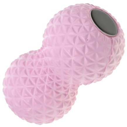Erdnussförmiger Massageball für Fuß und Taille, Rosa Eva | Mehrfach Nutzbar, für Rücken und Lendenbereich, Lindert Muskelverspannungen und Krämpfe, Tragbar