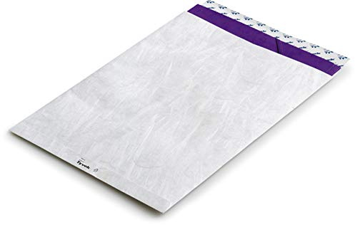 BONG Versandtasche, ohne Fenster, haftklebend, B4, 250 x 353 mm, Tyvek®, weiß (100 Stück), Sie erhalten 1 Packung á 100 Stück