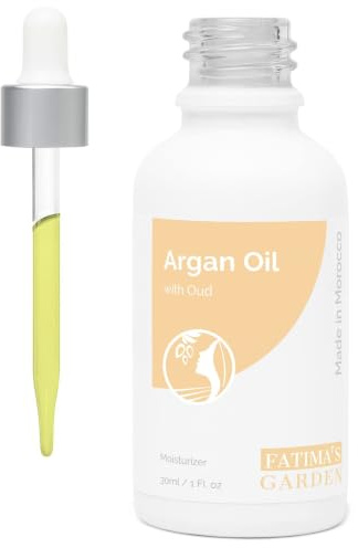 Fatima's Garden Argan & Oud Oil - Luxurious Skin Moisturizer, 30ml