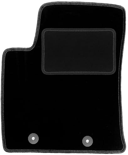 Wielganizator Automatte – Passend für Hyundai i10 II Schrägheck 2013- – Velours – Autozubehör - Praktische Fußmatte Auto – 1-teilig - schwarz