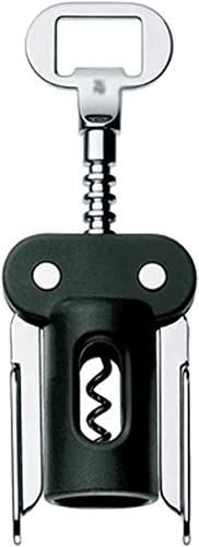 CAFFIA Pictetw Abridor de Botellas de Vino-Sacacorchos con Alas Multifuncionales y Removedor de Tapas de Botellas de Cerveza-Removedor de Corcho de Camarero-Metal de Acero Inoxidable-Para Cocina de Re