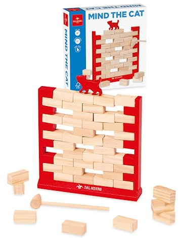 Dal - Mind the Cat, färdighets- och balansbrädspel. Lämplig för barn 8+ och hela familjen, med 2 eller fler spelare.