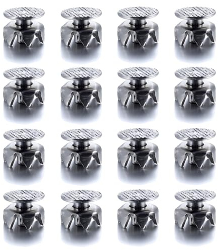 VYIBPDY 16PC Steigeisen Spikes für Schuhe Schuhspikes Schuhkrallen Steigeisen Schuh Spikes Anti Rutsch Crampons Bergschuhe Schuhkrallen Klettern Bergsteigen Trekkking Wandern