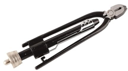 6in Pliers, Safety Wire Twist Twisting Pliers, Heavy Duty Construction, for Fasteners, Electrical Connections with, Polished Jaws, and Locking Jaws