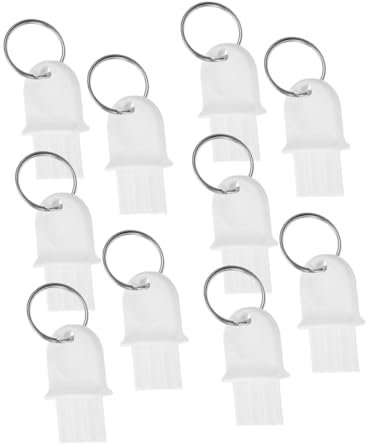 KICHOUSE 10st Spenderschlüssel Marathon Papierhandtuchspender Kompakter Schlüsselhalter Papierhandtuchspender Unter Dem Schrank Automatischer Papierhandtuchspender Weiß Rostfreier Stahl