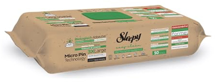 Sleepy Easy Clean Bio Lot de 50 lingettes de nettoyage 2 en 1 pour surfaces et sols avec arbre à thé et citron vert