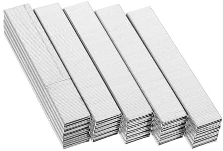 POPETPOP Clous Métalliques Soi-même Pour Cloueuse Petites Agrafes Métalliques Pour Recharge Agrafes Utilisables Pour Bois Meubles Artisanat Et Construction