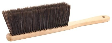 Mikikit Escoba para Cepillo De Mano Escoba Batidora para Encimera Cama Sofá Coche Chimenea Ropa Limpieza del Hogar Cepillo para Barrer Camas Quitapolvo para Muebles
