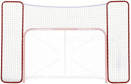 Winnwell Hockey Heavy Duty Net - Indoor & Outdoor Hockey Goal Equipment - Hockey Training Gear Essential for Ice Hockey Pucks