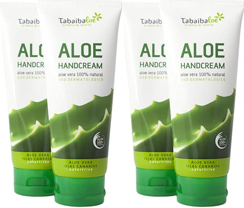 Tabaibaloe Aloe Vera Hand Cream 100 ml Pack of 4 Units