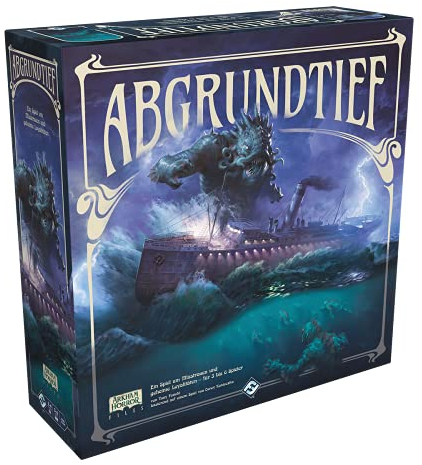 Fantasy Flight Games, Abgrundtief, Expertenspiel, Strategiespiel, 3-6 Spieler, Ab 14+ Jahren, 120+ Minuten, Deutsch