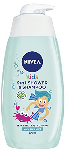 NIVEA Körper- und Haarreiniger 2in1 Apfelduft Karamellen 500 ml