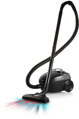 Domo DO1033S, Aspirapolvere con Sacchetto, Nero