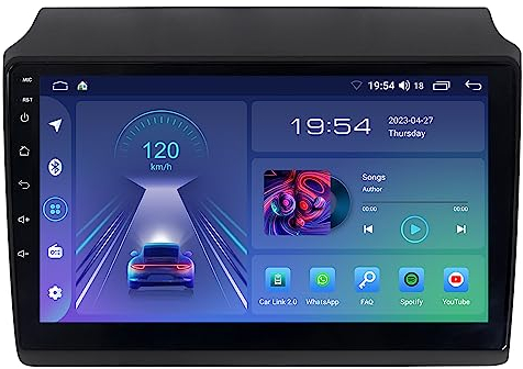 ACAVICA 2+64GB Android 14 Autoradio Navigator für FIAT Ducato Citroen Jumper Relay Peugeot Boxer 9 Zoll Kabelloses CarPlay Android Auto Display, Bluetooth WiFi DSP Navigation USB FM Lenkradsteuerung