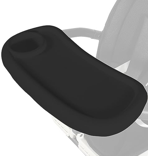 Kinderwagen-Tablett-Aufsatz | Reisetablett für Getränkehalter - 2-in-1- -Snack-Tablett für Kinderwagen mit Getränkehalter, Snack-Fänger und Getränkehalter für die Befestigung des Kasmole