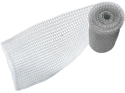 Dualoai Wurzelschutzkorb Als Drahtgitterkorb Effektiver Wühlmausschutz Und Pflanzenschutznetz Aus Strapazierfähigem Und Wiederverwendbarem Geflecht für, Mehrfarbig, 21cmx300cm