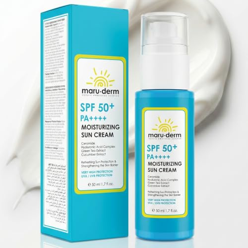 Crème Solaire Hydratante SPF 50+ – Protection UVA/UVB Large Spectre – 50 ML