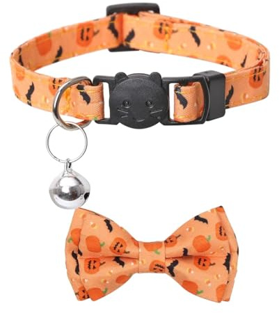 Halloween-Hundehalsband - Verstellbare Halsbänder Für Hunde Und Katzen Mit
