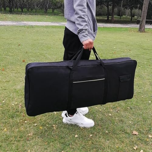 Keyboard-Tasche mit 61 Tasten, gepolsterte Tasche, tragbare elektronische Orgel, wasserdicht, Anti-Schock-Tasche, 420D Oxford-Tuch, 99 x 40 x 13 cm