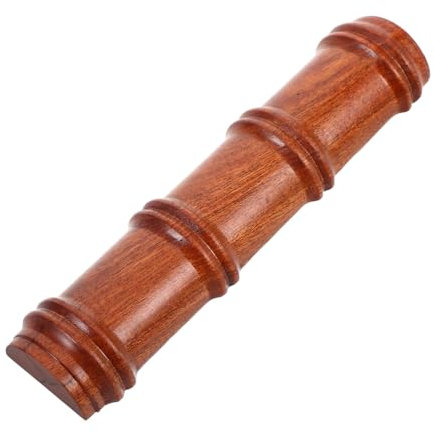 VILLCASE Calligraphy Brush Holder Chinese Brush Rest Stand Vintage Bamboo Joint Pen Rest for Desk