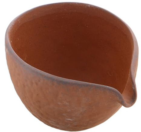JECOMPRIS Alter Rock -Schlamm -Handheld -Tee -Set Teetasse aus chinesischer Keramik Teeschalen Keramik-Sake-Becher Teetasse aus Ton Teewerkzeuge Kaffeetasse Teeterrine Steingut Chocolate
