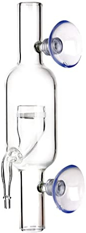 Shntig Glas Inline CO2 Diffusor Mit Saugnäpfeln Für Aquarium Für Clear Glass 2 Größen Aquariumversorgungsbehörde Accessorie