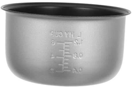VERDANVERSE Rice Cooker Inner Pot Replacement 1.5L Non-Stick Cooking Pot Electric Cooker Accessories Measuring Cup and Spatula Compatible Most Random Style