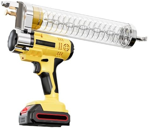 Pistola de grasa inalámbrica con ventilación eficiente y disipación de calor para un fácil mantenimiento