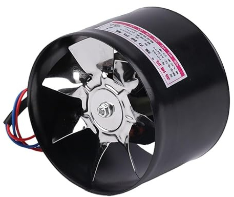 Ventilador de 4 pulgadas for el hogar, cocina, tubo metal, extractor aire, miniextractor baño, inodoro, ventilador pared, conducto