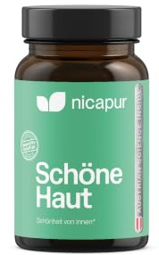 NICApur Schöne Haut - Ausgewählte VITAMINE, SPURENELEMENTE und PFLANZENSTOFFE / HAUTPFLEGE von Innen für ein ebenmäßiges HAUTBILD