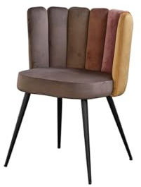 KAWOLA Polsterstuhl Esszimmerstuhl Samtbezogenen Designer Stuhl JADA, Moderne Esszimmerstühle, Vielseitig Nutzbar, Küchenstuhl, Schminktisch Stuhl, Stühle in Braun