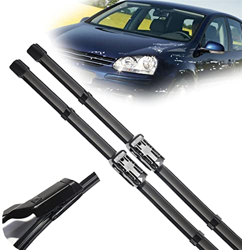 WEHOMY Auto Wischerblatt Frontscheibe Scheibenwischer Autozubehör Für V&w Für Golf 5 MK5 Für Golf V Für Rabbit 1K GTI 2004-2009 (Color : 2006-2009)