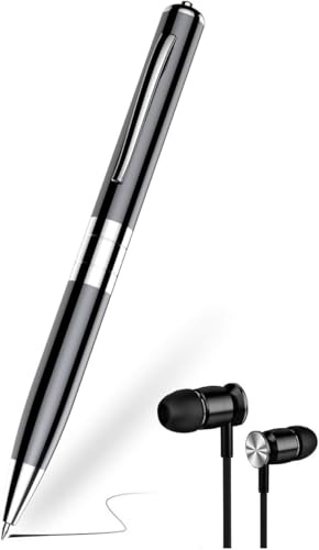 32GB Digital Voice Recorder - Portable Recording Device with Playback, Voice Activated Recorder for Lectures with Noise Reduction for Interviews/Meeting/Classes, Audio Recorder