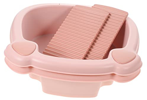 ORFOFE 2pièces Washbasin Anti-dérapant Pour Laver Vêtements De Bac à Linge Épais Pour Maison Et Étudiants