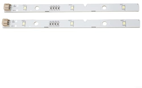 2 tiras de luz LED, tiras de luz LED para refrigerador para Rongsheng/para Hisense MDDZ-162A 1629348 asegurando una iluminación eficiente y clara para tu refrigerador