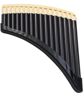 instrumento De Flauta De Pan De 22 Tubos Flauta De Pan De Bambú De 18 Tubos En Clave De Do Para Principiantes Y Músicos Profesionales(16 beige brown)