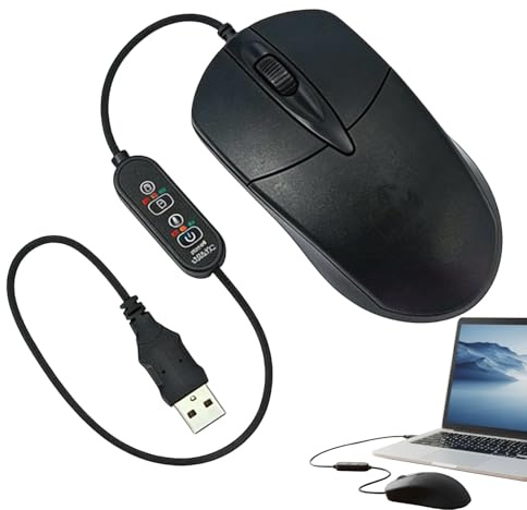 Generisch Beheizte Maus Winter Laptop Zubehör | Warme Computer-Maus Für Home-Office, Schule, Wohnheim, Programmierer, Designer, , Studenten, Reisende, Remote-Arbeit,