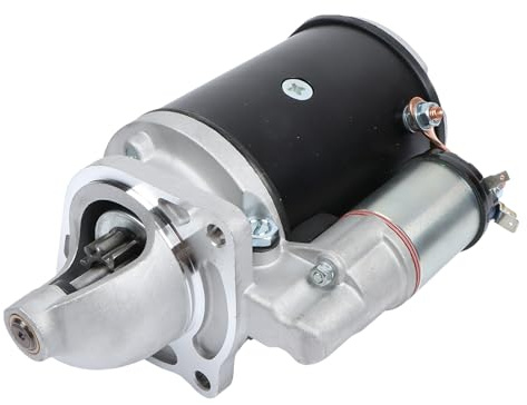Otobaijeni 12V 10T Starter Motor 410-30044 16608 K919752 Starter Compatible with Case Loader Backhoe Compatible with New Holland Diesel for Farm Diesel Tractor 2000 3000 4000 5000 Industrial Parts
