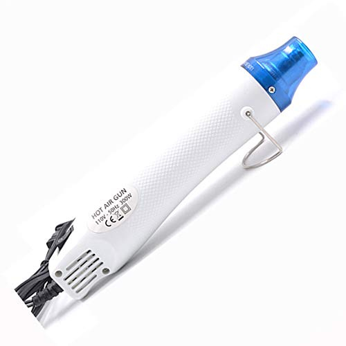 AIZYR Mini Pistola De Aire Caliente, Pistola De Calor para El Encogimiento De Calor Adecuado para La Herramienta De Ajuste Manual con Sello De Goma Termocontraíble