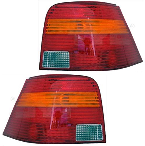 Heckleuchten Rückleuchten Rücklicht Set rechts & links Satz für Modell IV (1J1/1J5) Baujahr: 08/1997-06/2006 Kunststoff ohne Lampenträger