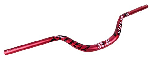 ROADNADO MTB Riser Lenker 31.8mm Aluminiumlegierung Fahrrad Lenker Riser 90mm Extra Langer Mountainbike Fahrradlenker 720mm 780mm Riser Bars für Mountain, Road bike (780mm Rot)