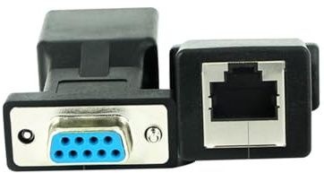 Adattatore Vga Extender Head Rj45 Nero, 2 Pezzi, Pvc | Trasmissione Video ad Alta Definizione, Resistenza All’usura, Attenuazione Quasi Zero, Collegamento Sicuro