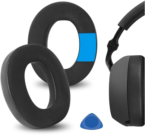 Geekria Sport Kühlgel Ersatz-Ohrpolster für Bowers & Wilkins PX7 Kopfhörer, Ohrpolster, Reparaturteile (schwarz)