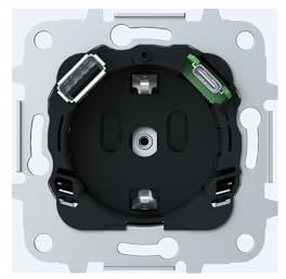 Base de Enchufe Cargador USB A + CNIESSEN 8188.4