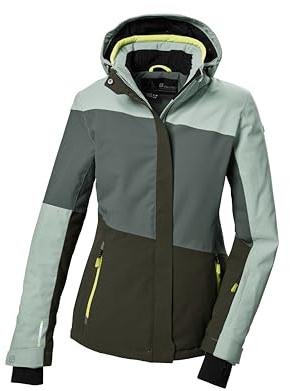 Killtec Damen Ksw 67 Wmn Ski Jckt Skijacke/Funktionsjacke mit abzippbarer Kapuze und Schneefang