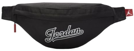 JORDAN MVP Crossbody Bag - Schwarz/Weiß, Schwarz, One size
