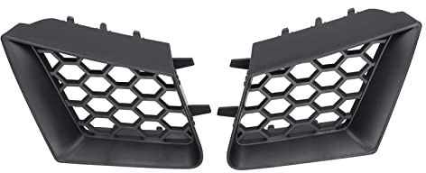 Parrilla Frontal ABS para Parachoques Delantero Rejilla Ventilación Radiador Compatible Modelos Coche