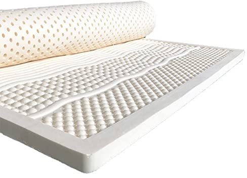 WKXTECZT Materasso Lattice Alto 3In con 7 Zone A Portanza Differenziata E Fodera 3D Air in Aloe Vera Sfoderabile Antiacaro E Traspirante,150x200cm(59x79in)