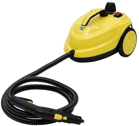 Limpiador de vapor de alta presión, limpiador de vapor manual, 2000 W, multiusos, limpiador de vapor para cocina, coche, suelo, ventana, sofá