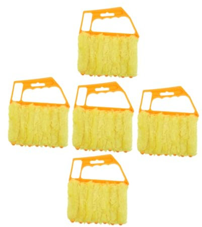 STOBAZA 5stücke Kompakter Reiniger Für Jalousien Lüftungsreiniger Für Fenster Wiederverwendbare Rollladenbürste Jalousiebürste Für Haushalt Reinigungswerkzeug Für Klimaanlage